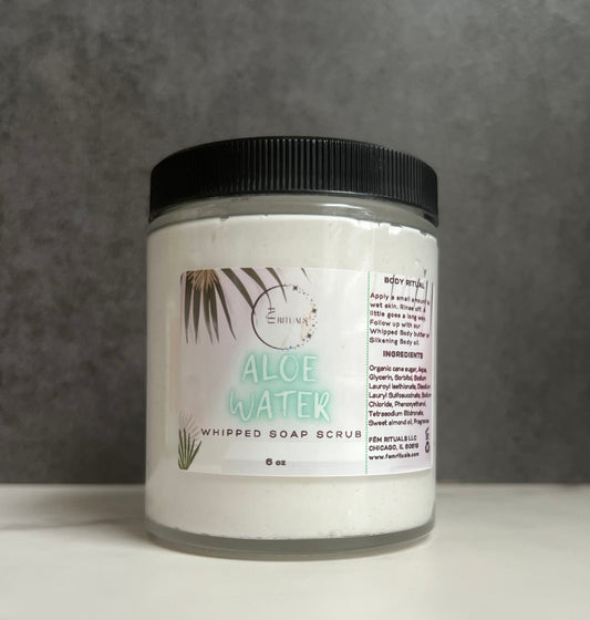 Aloe Water Whipped Soap Scrub