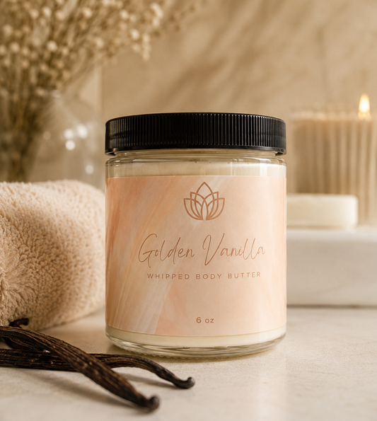 Golden Vanilla Whipped Body Butter