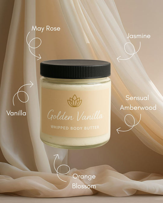 Golden Vanilla Whipped Body Butter