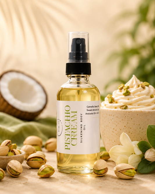 Pistachio Cream Silkening Body Oil