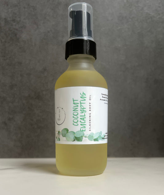 Coconut Eucalyptus Silkening Body Oil