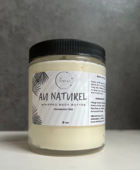 fragrance free body butter